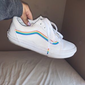 Rainbow old skool vans